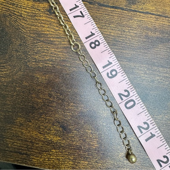 Crystal Bib Necklace Gold Grey Yellow and Opalite Statement Bold Chunky 21 Inch - Picture 8 of 10